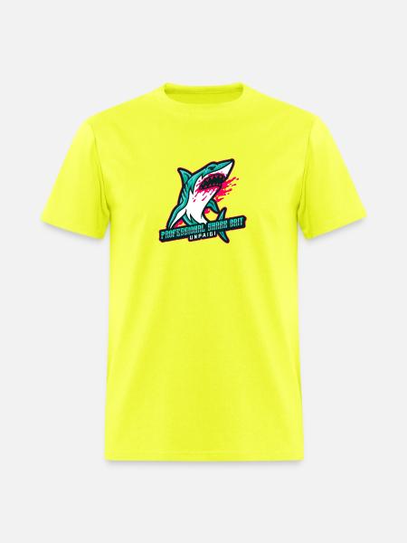 Professional Shark Bait. Unpaid! - Men's T-Shirt - safety green
