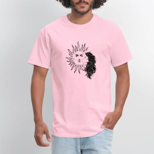 Mystical Girl & Sun - Men's T-Shirt