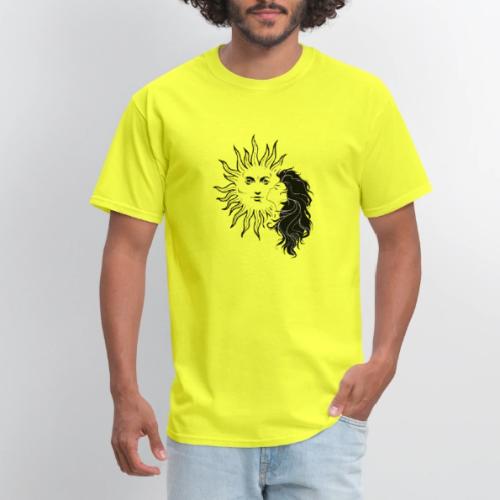 Mystical Girl & Sun - Men's T-Shirt