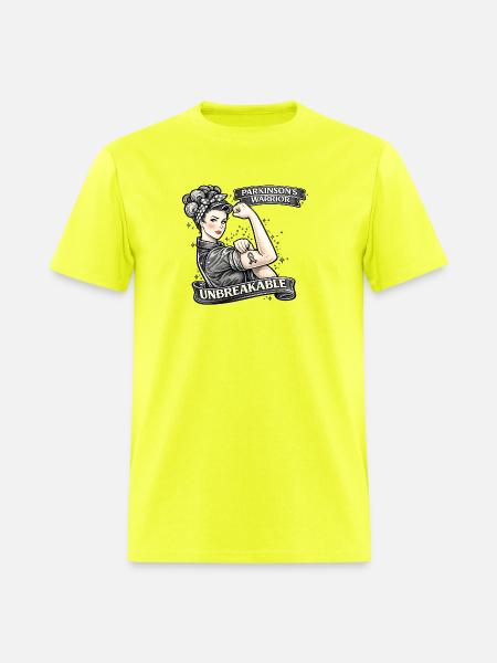 Parkinson Warrior Unbreakable - Men's T-Shirt - safety green