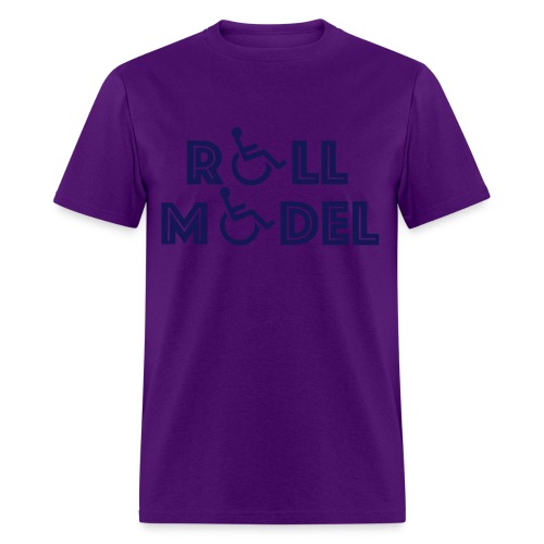 Every wheelchair users is a Roll Model - Men's T-Shirt