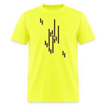 SHOP COLLECTIONS7 - Men's T-Shirt - safety green - Front - Jose (178cm)