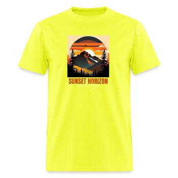 PS 2 - Men's T-Shirt - safety green - Front - Jose (178cm)
