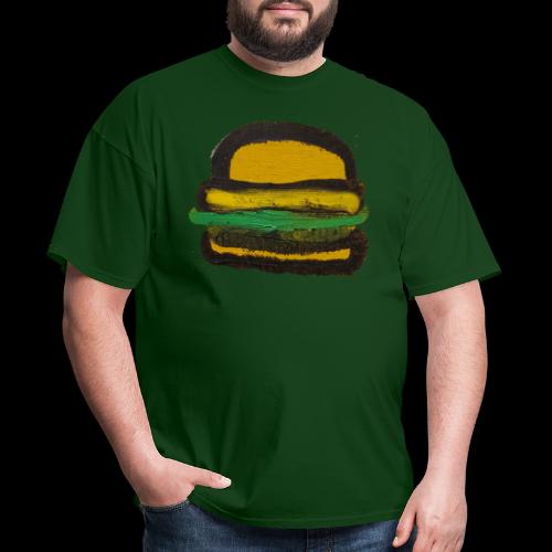 BIG DELICIOUS ART BURGER! - Men's T-Shirt