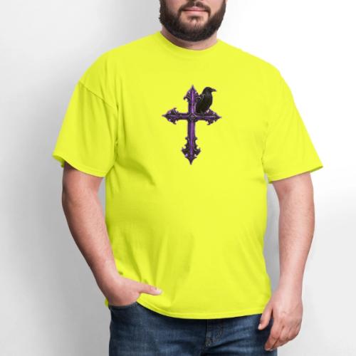 Gothix Raven Cross - Men's T-Shirt