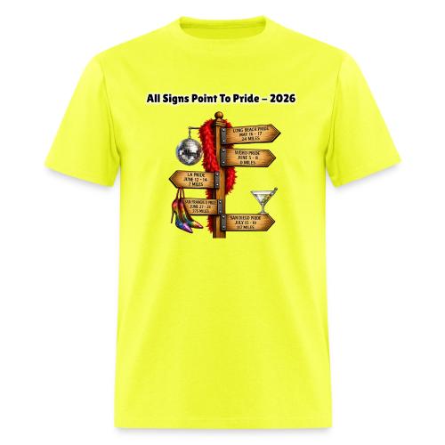 All Signs Point To Pride - Men's T-Shirt