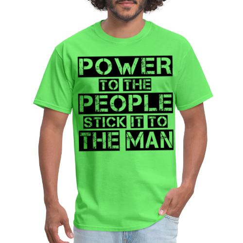 People Power | Black - Men's T-Shirt