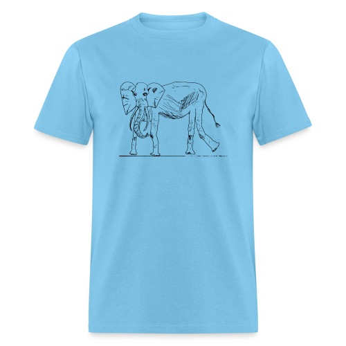 Dancing elephant - Men's T-Shirt