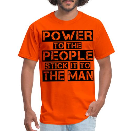 People Power | Black - Men's T-Shirt