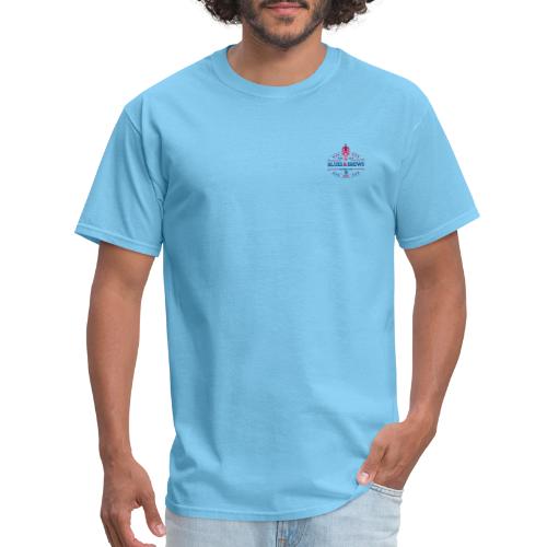 2022 Blues & Brews - Guitar 2 logos - Men's T-Shirt