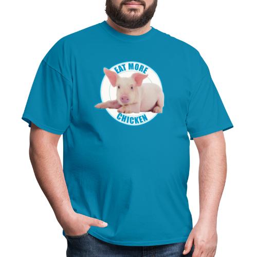 Eat more chicken - Sweet piglet print - Men's T-Shirt