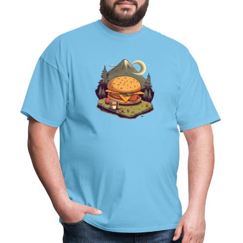 Cheeseburger Campout - Men's T-Shirt