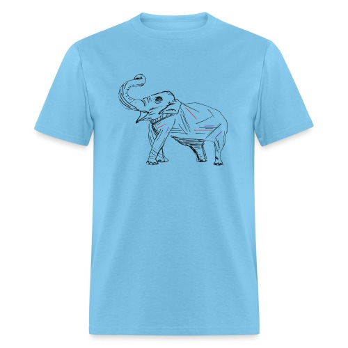 Jazzy elephant - Men's T-Shirt