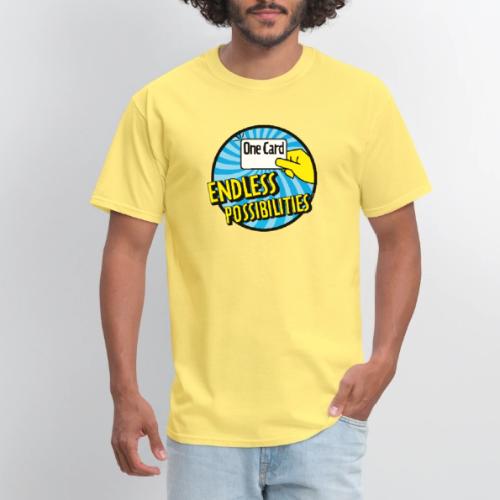 One Card, Endless Possibilities (Customizable) - Men's T-Shirt