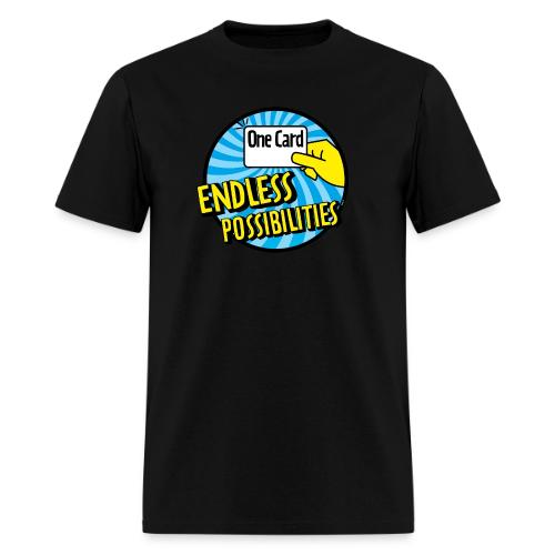 One Card, Endless Possibilities (Customizable) - Men's T-Shirt