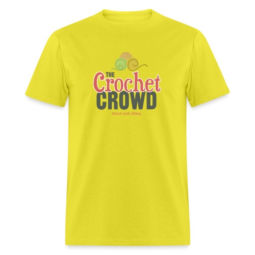 The Crochet Crowd Logo - Men's T-Shirt