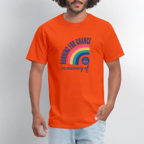 Running for change in memory of... - Men's T-Shirt