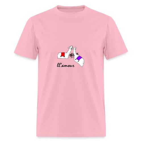 Llamour (color version). - Men's T-Shirt