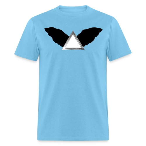 winged triangle designer graphic - Men's T-Shirt