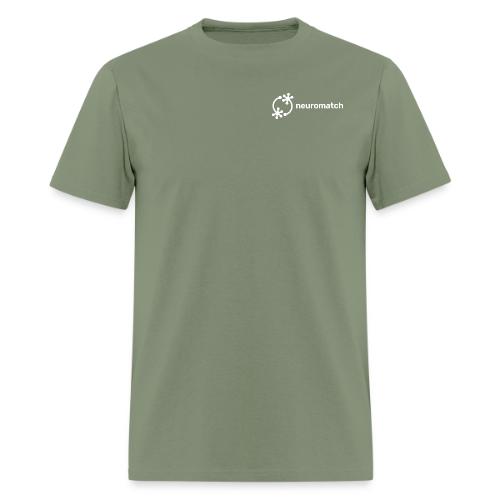 NM Name Logo (White) - Men's T-Shirt