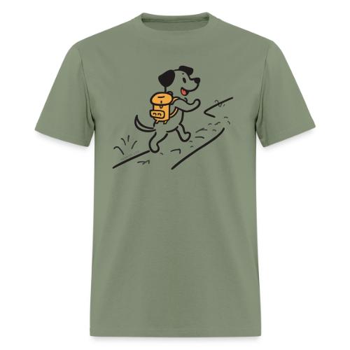 Dog Hiking Fun Tee - Men's T-Shirt