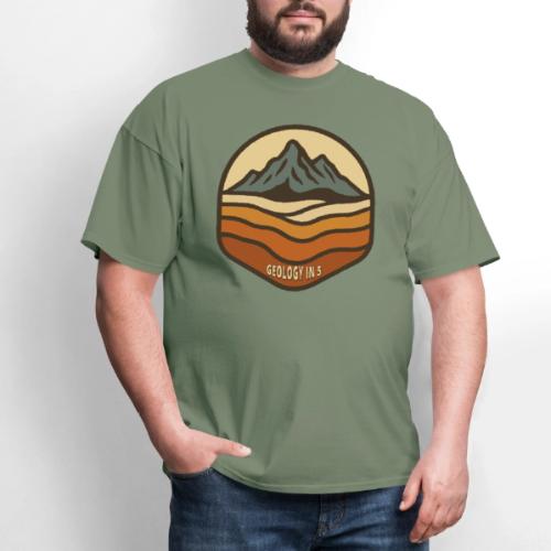 Geology in 5 Mountains - Men's T-Shirt