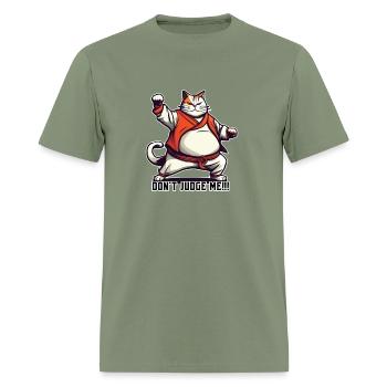 Don't Judge Me - Men's T-Shirt - military green - Front - Jose (178cm)