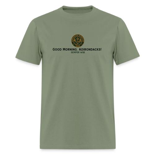 Adirondack Mountain News Good Morning Dark - Men's T-Shirt