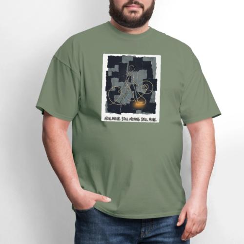 Recovery Mantra Nonlinear. Still moving. - Men's T-Shirt