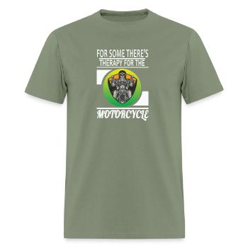 motos - Men's T-Shirt - military green - Front - Jose (178cm)