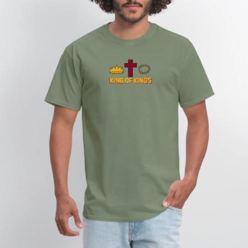 Christ the King – King of Kings Biblical Faith - Men's T-Shirt