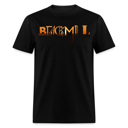 BLACKMILL small Fonts orange - Men's T-Shirt