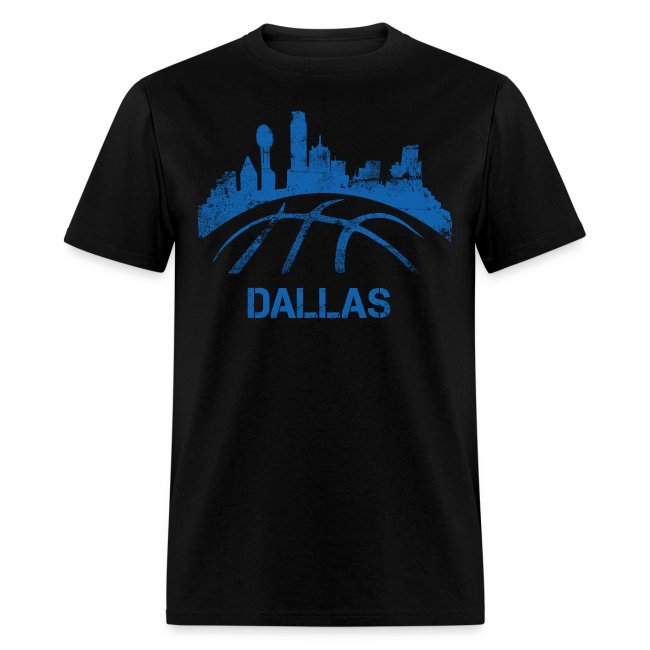 Dallas Basketball Skyline