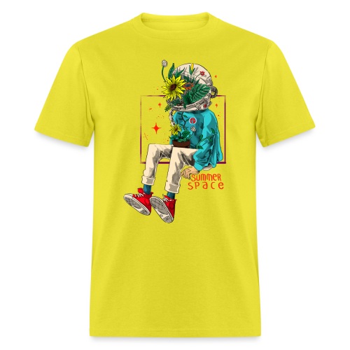 Sunflower Astronaut - Men's T-Shirt