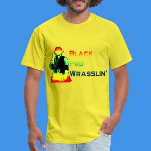 Black Pro Wrasslin - Men's T-Shirt
