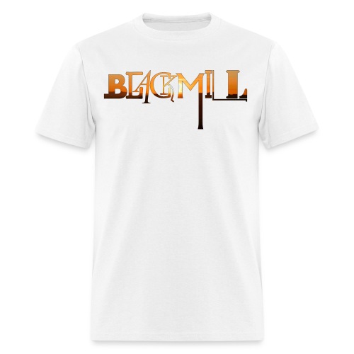 BLACKMILL small Fonts orange - Men's T-Shirt
