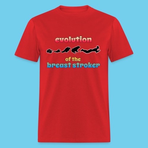 Evolution of BreastStroke - Men's T-Shirt