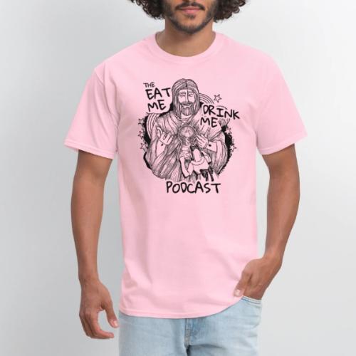 Eat Me Drink Me Podcast revamped logo - Men's T-Shirt