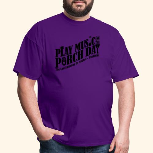 Play Music on the Porch Day - Men's T-Shirt