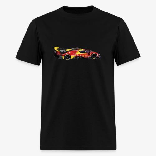 red F racecar - Men's T-Shirt