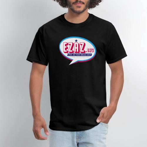 EZAZ LOGO 4x 8 - Men's T-Shirt