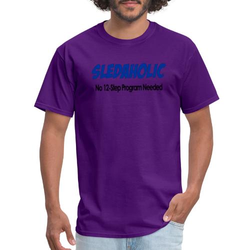 Sledaholic 12 Step Program - Men's T-Shirt