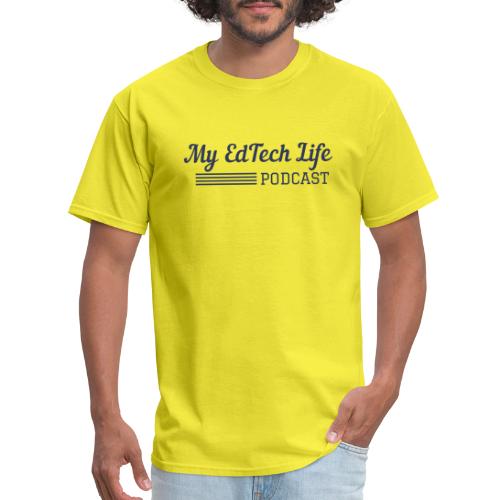 My EdTech Life College Retro Blue - Men's T-Shirt