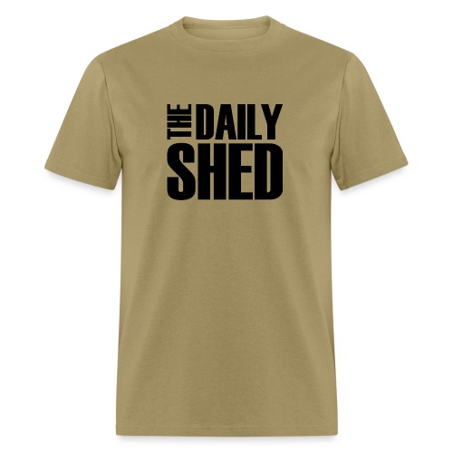 The Daily Shed Black - Men's T-Shirt