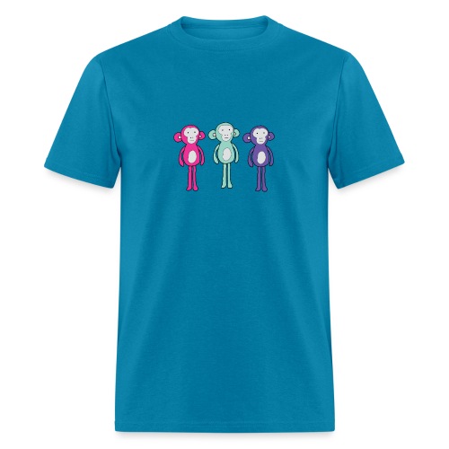 Three chill monkeys - Men's T-Shirt