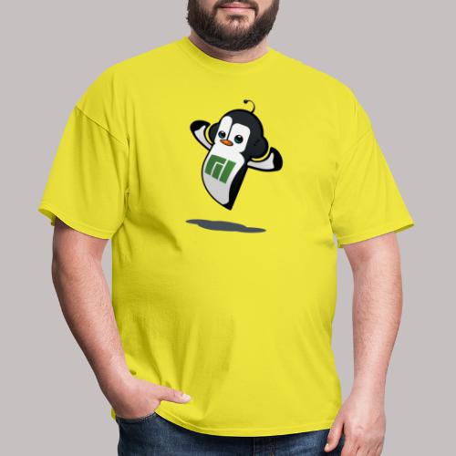 Manjaro Mascot strong left - Men's T-Shirt