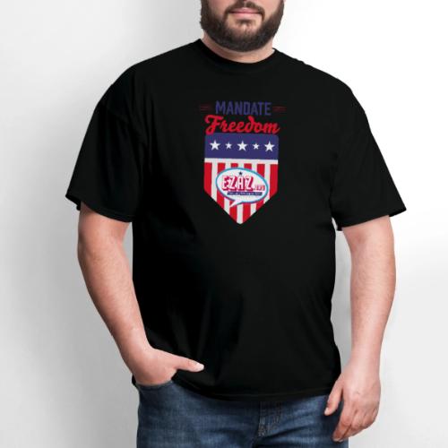 Mandate Freedom EZAZ.org (light) - Men's T-Shirt