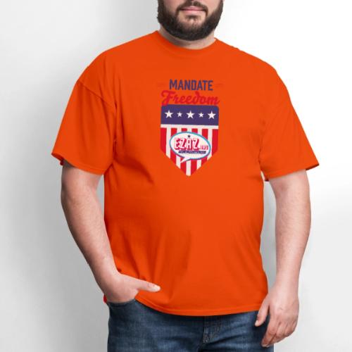 Mandate Freedom EZAZ.org (light) - Men's T-Shirt