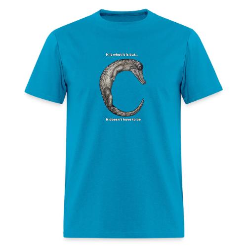 croc with text - Men's T-Shirt