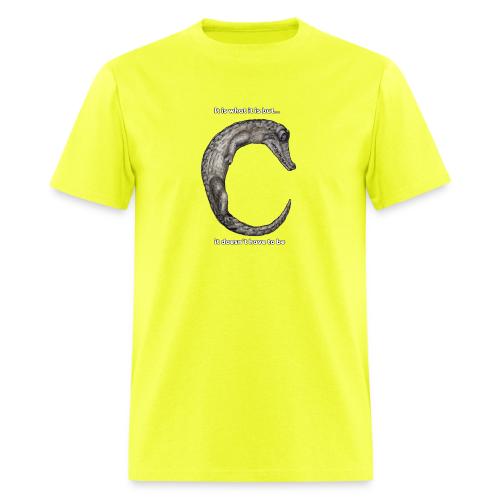 croc with text - Men's T-Shirt